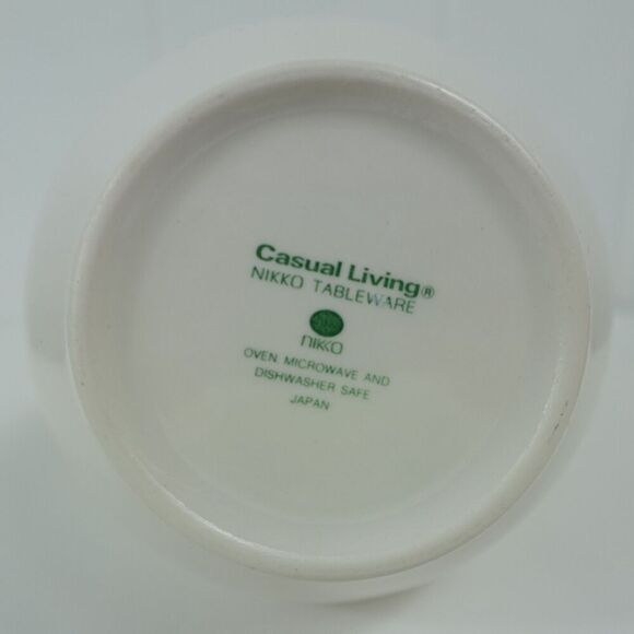 Nikko Tableware Casual Living Greenwood Collection Pitcher, Sugar Bowl & Creamer - Picture 7 of 16